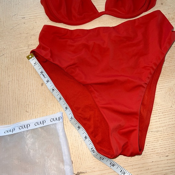 CUUP Red Bikini Set - Picture 3 of 7
